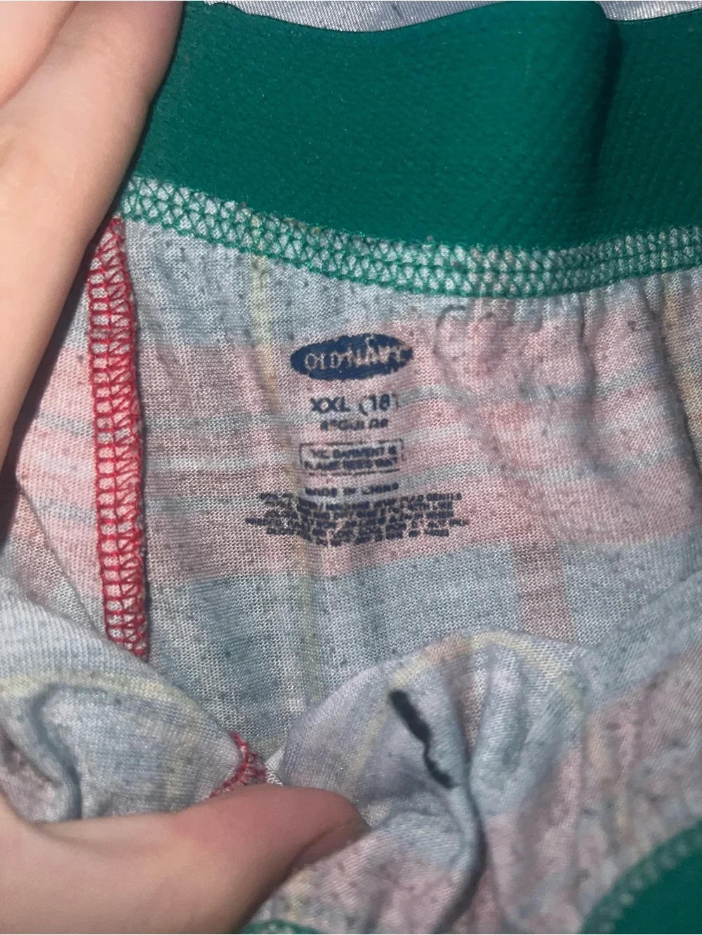 Plaid Holiday Lounge Pants - Red & Green Old Navy Pajama Pants